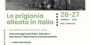 La prigionia alleata in Italia (Bari-Altamura)